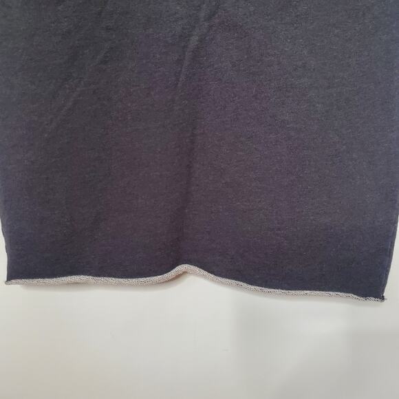 Frank & Eileen Isabelle Funnel Neck Midi Dress Triple Fleece Gray Size Small - Picture 6 of 9